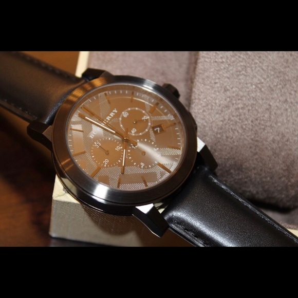 Burberry Other - Burberry Leather Strap Watch